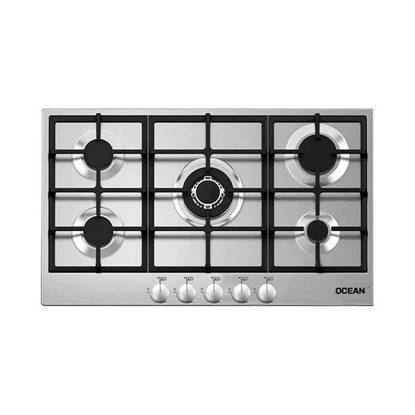 بوتاجاز مسطح غاز بلت إن اوشن 5 شعلة 90 سم استانليس PW N 95 I PRO CE Ocean built-in gas hob 5 burner 90 cm Stainless steel PW N 95 I PRO CE