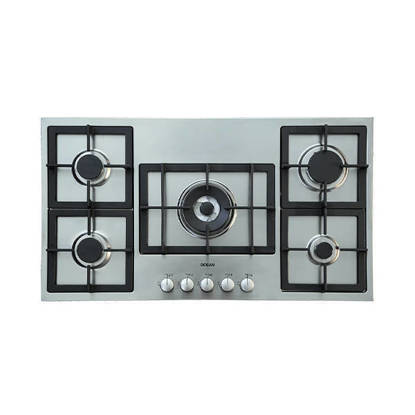 بوتاجاز مسطح غاز بلت إن اوشن 5 شعلة 90 سم استانليس PW 95 I PRO CE Ocean built-in gas hob 5 burner 90 cm Stainless PW 95 I PRO CE