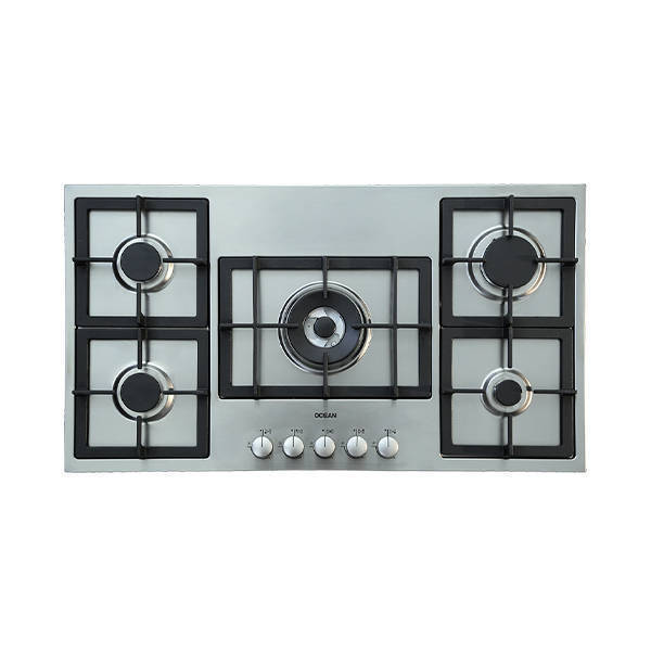 Ocean built-in gas hob 5 burner 90 cm Stainless PW 95 I PRO CE