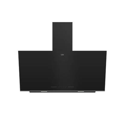 شفاط بيكو بلت ان 90 سم اسود زجاج BHCA96641BFBHSE Beko Built-in Cooker Hood 90 CM Black Glass BHCA96641BFBHSE