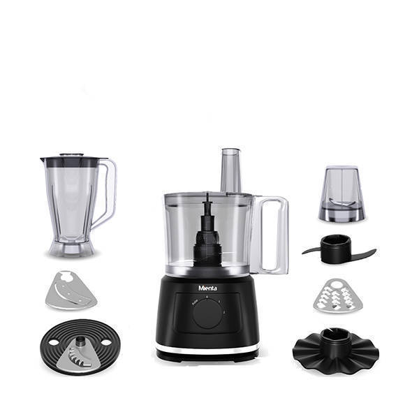 Mienta Food Processor 1000 Watt 28 functions Black FP141535A