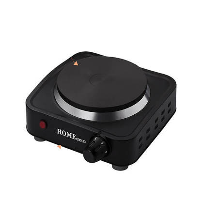 مسطح تسخين هوم جولد عين واحده 500 وات اسود 2023-11 Home Gold Hot Plate 500 Watt Black 2023-11
