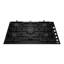 TEVA Built-in Gas Hob 5 Burners 90 cm Black Glass ED225