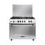 Fresh Gas Cooker Hi Cast 5 Burners 60*90 CM With Fan Stainless 500020673