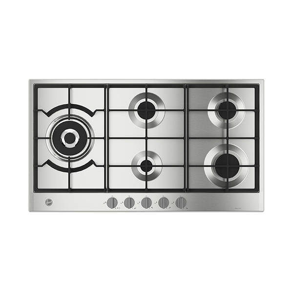 HOOVER Built-In Hob 90 x 60 - 5 Gas Burners Stainless HVG9WL4K3X EGY