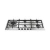 HOOVER Built-In Hob 90 x 60 - 5 Gas Burners Stainless HVG9WL4K3X EGY