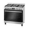 Bosch Gas Cooker 90*60 CM 5 Burners Stainless Steel HIZ5G7W51S