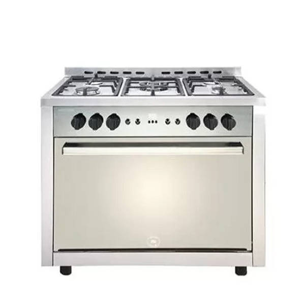 Unionaire Modern Gas Cooker 5 Burners 60x90 cm Full Safety Silver C69SS-GC-319-IDSF-MD-2W-AL