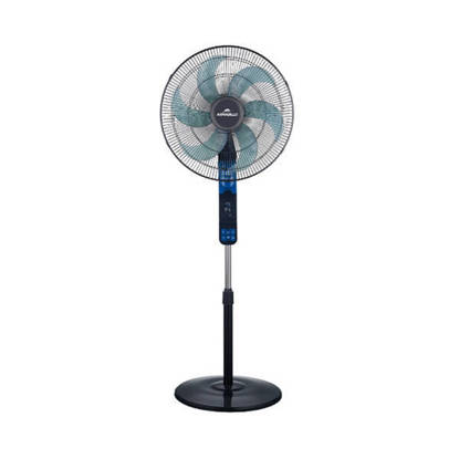 ارماديللو مروحة ستاند 18 بوصة مزودة بصاعق حشرات 3 سرعات أسود -ARM-SDA-SFN-BK-0007 Armadillo Stand Fan 18 inch Mosquito Function Remote Control 75W Black - ARM-SDA-SFN-BK-0007