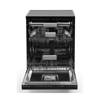 White Point Dishwasher 15 Settings 9 Programs Digital Inverter Glass Black - WPD159HTSFDVGB