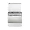 White Point Cooker 90 x 60 cm 5 Burners Full Safety Stainless Steel - WPGC9060XCFSDAM