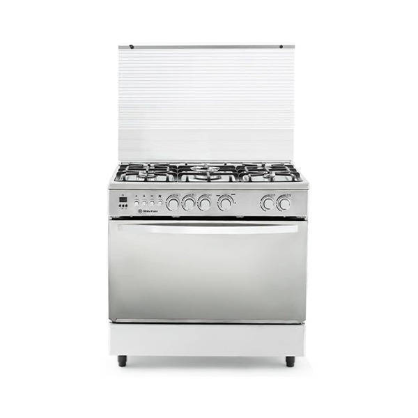 White Point Cooker 90 x 60 cm 5 Burners Full Safety Stainless Steel - WPGC9060XCFSDAM