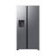 Bespoke AI Side-By-Side Refrigerator 640 Liter Series 6 SpaceMax Silver RS70F64KAT