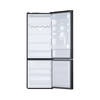 Fresh Harmony Combi Refrigerator NoFrost 530 Liters, 2 Doors Digital Display Black Glass FNB-DR640YGQBM