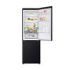 LG No Frost Combi Refrigerator 344 Liters 2 Doors Inverter Black GW-B489FSGW