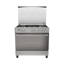 Zanussi CoolMax 5-Burner Cooker with Gas Oven Hob Stainless ZCG94396XB