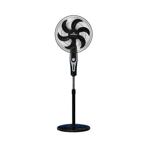 Armadillo Stand Fan 18 inch 6 Blades 3 Speeds Black ARM-SDA-SFN-BK-0008