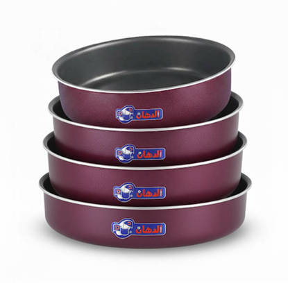 طقم صواني فرن الدهان تيفال فيوري مقاس 24-26-28-30 سم El Dahan Tefal Fiori Round Oven tray Size 24-26-28-30 cm