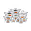 El Zenouki Aluminum Super Lite shawarma Sets 12 Pieces (18-40)