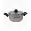 Trueval Granite cooking pot Size 20 cm White*Black