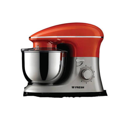 Fresh Stand Mixer 6 Liter 1800 Watt Silver*Orange FSM-1800-OG
