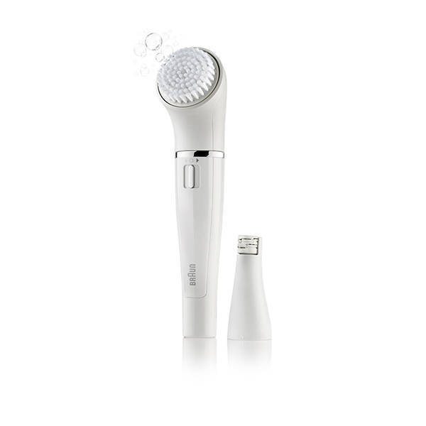 El-Iraqi Company | Braun Silk-épil Facial Epilator And Cleaning White ...