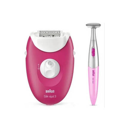 Braun Silk-epil Epilator Bikini styler Pink - SE-3202