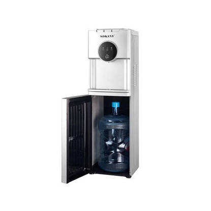 Sokany Water Dispenser 3 Faucets Bottom Bottle Silver - SK-09073