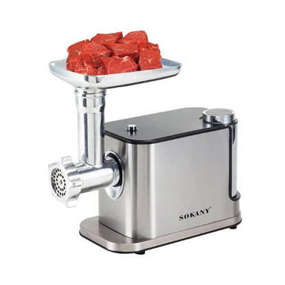 Sokany Stainless Steel Electric Meat Grinder, 3600 Watt SK-06030