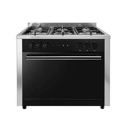 Max Pro Gas Cooker from Unionaire 5 Burners Black C69SS-GC-319-ISOF-MP-AL
