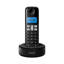 Philips Cordless Landline Phone, Digital Display, Black - D1611B-63