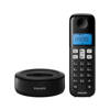Philips Cordless Landline Phone, Digital Display, Black - D1611B-63