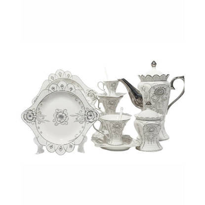 Philippine Rose 125 Pieces Chinese Dinnerware Sets Multi Colors - 01S