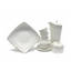 Bangladesh Flat 60 Pieces Chinese Dinnerware Sets White - 500