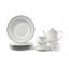 Drobina GIGI - BONE PEARL 60 Pieces Chinese Dinnerware Sets White - S241015-2A