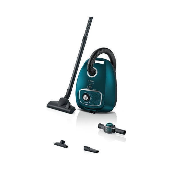 BOSCH Bagged Vacuum Cleaner Series 4 Pro Family 2000 Watt Deep Petrol - BGL41WFAMP
