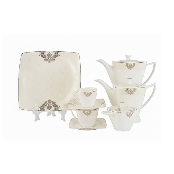 Malaysian 62 Pieces Chinese Dinnerware Sets Multi Colors - W210032