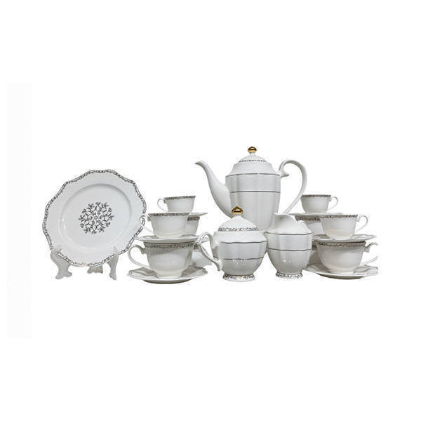 Lotus Sun Rise 62 Pieces Chinese Dinnerware Sets Multi Colors - 8010#27