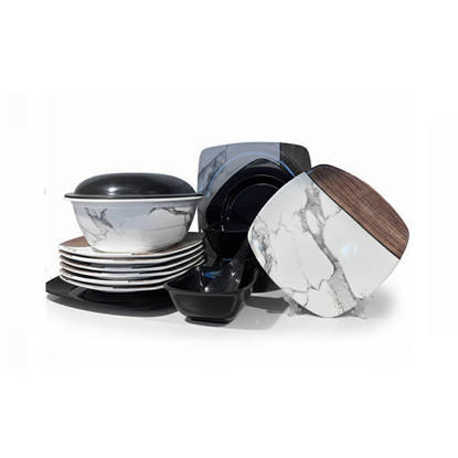 Dream Kazan 38 Pieces Melamine Set Multi Colors