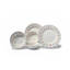 Malaysian 38 Pieces Melamine Set Circular Multi Colors