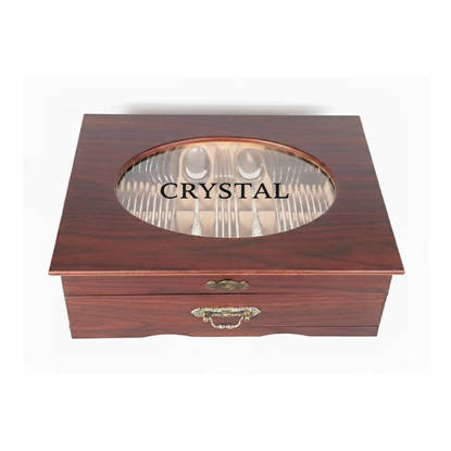 Crystal spoon bag Decalla Wood 86 pieces Multi Colors & Shapes - Decalla Wood