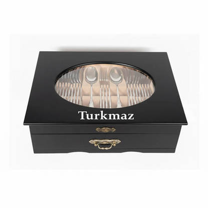 Turkmaz spoon bag 86 pieces Silver - 611