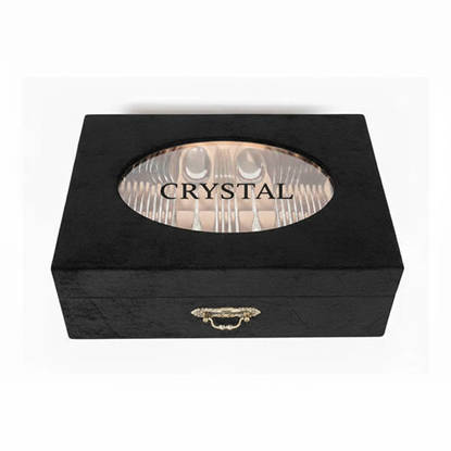 Crystal spoon bag 86 pieces Gold - M-223