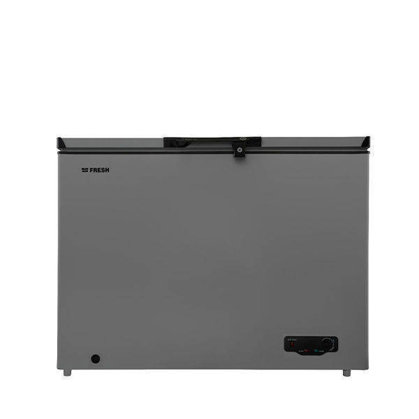 Fresh Deep Freezer Defrost Indoor Stainless 165 Liters Silver - FDF-220ST