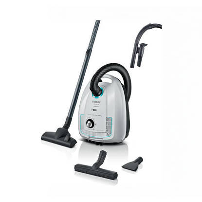 BOSCH Bagged Vacuum Cleaner Series 4 Pro Hygienic 2200 Watt White - BGL38WHYG