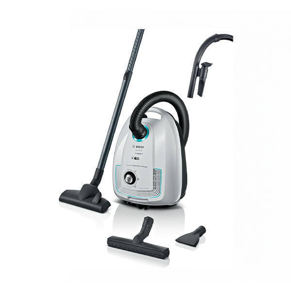 BOSCH Bagged Vacuum Cleaner Series 4 Pro Hygienic 2200 Watt White - BGL38WHYG