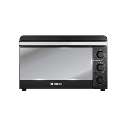 Fresh ELectric Oven 48 Liter 2000 Watt Glass Door Black - FR-4804RCL Cosmos