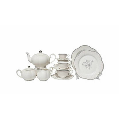 Malaysian Decala 66 Pieces Chinese Dinnerware Sets Multi Colors - 06