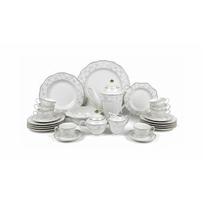 Lotus Sun Rise 62 Pieces Chinese Dinnerware Sets Multi Colors - 8010#24