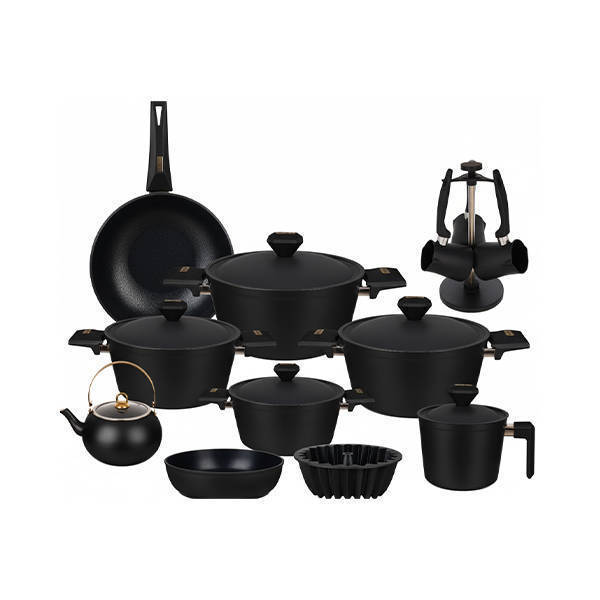 Gigilli Tefal Titanium Cookware Set 19 Pieces - Multi Colors